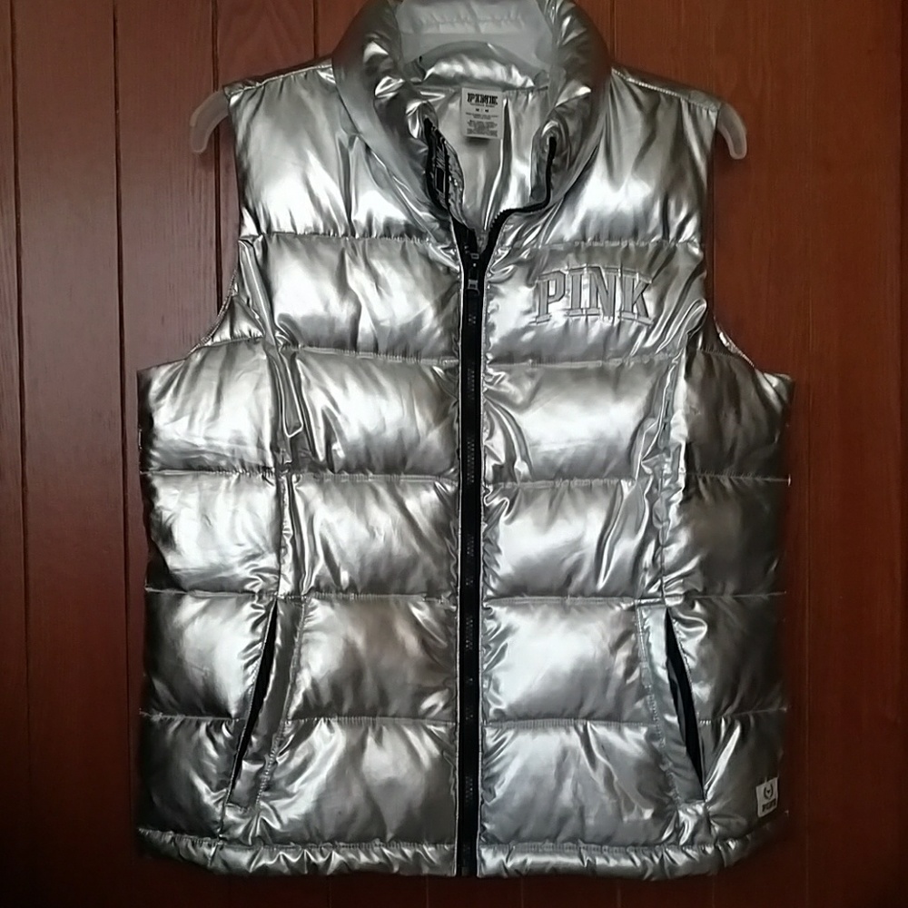 VS Pink Puffer Vest